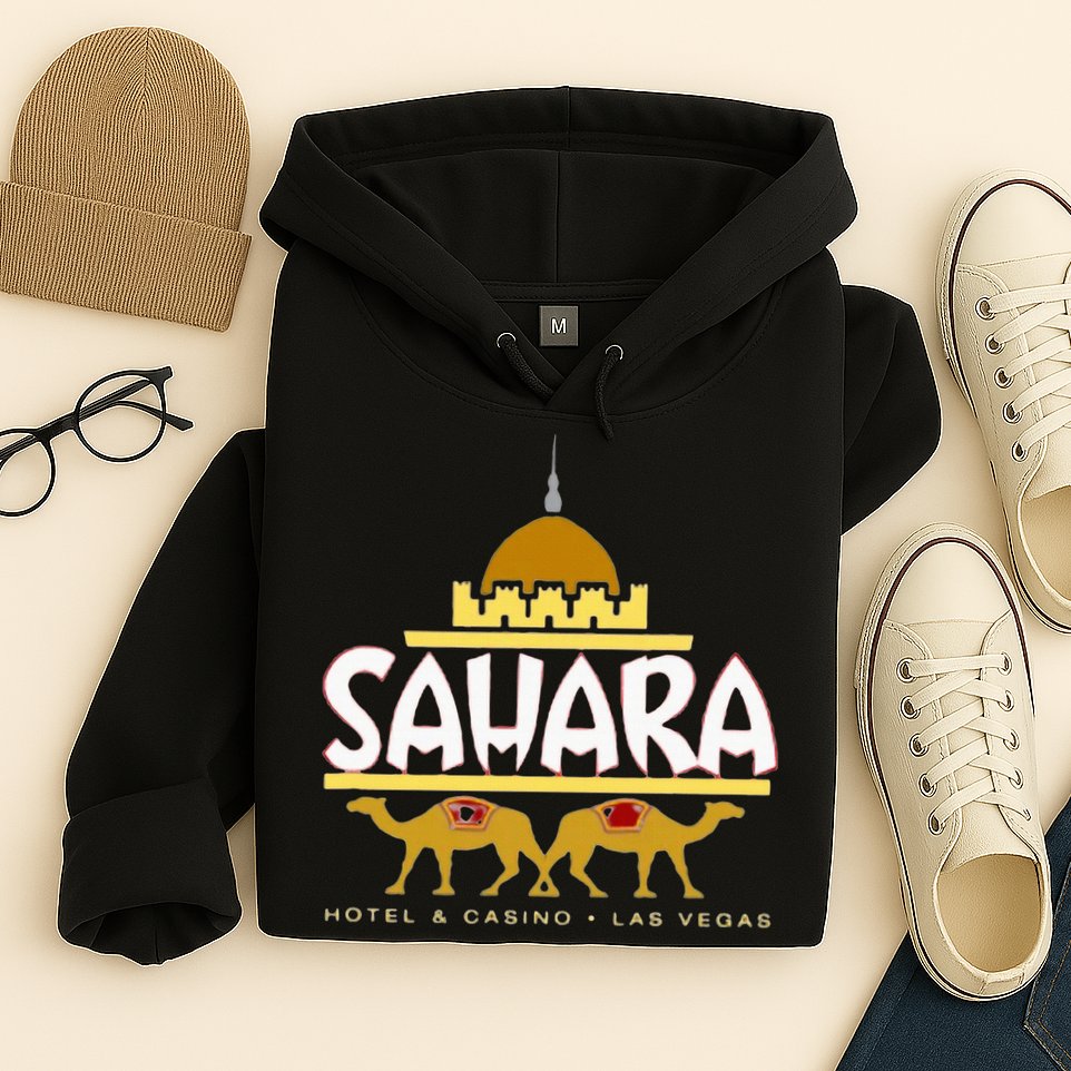 Sahara Casino Hotel Las Vegas Vintage Hoodie