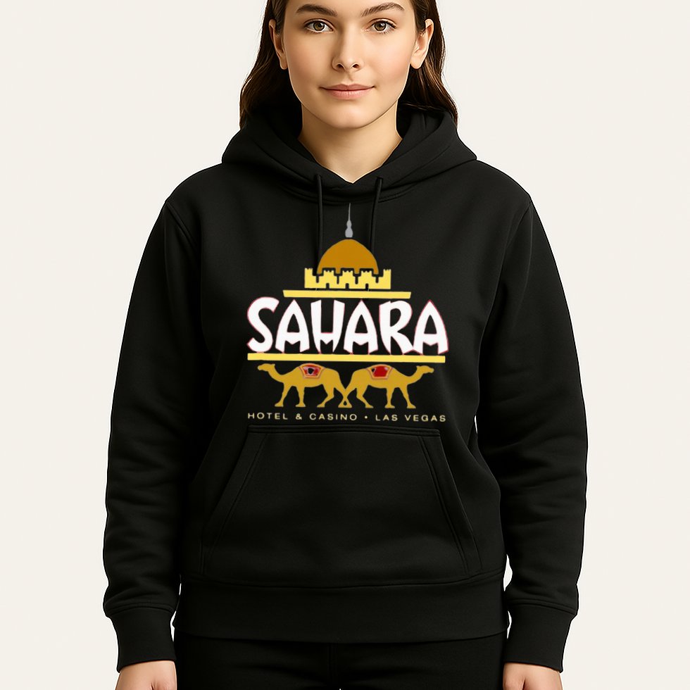 Sahara Casino Hotel Las Vegas Vintage Hoodie