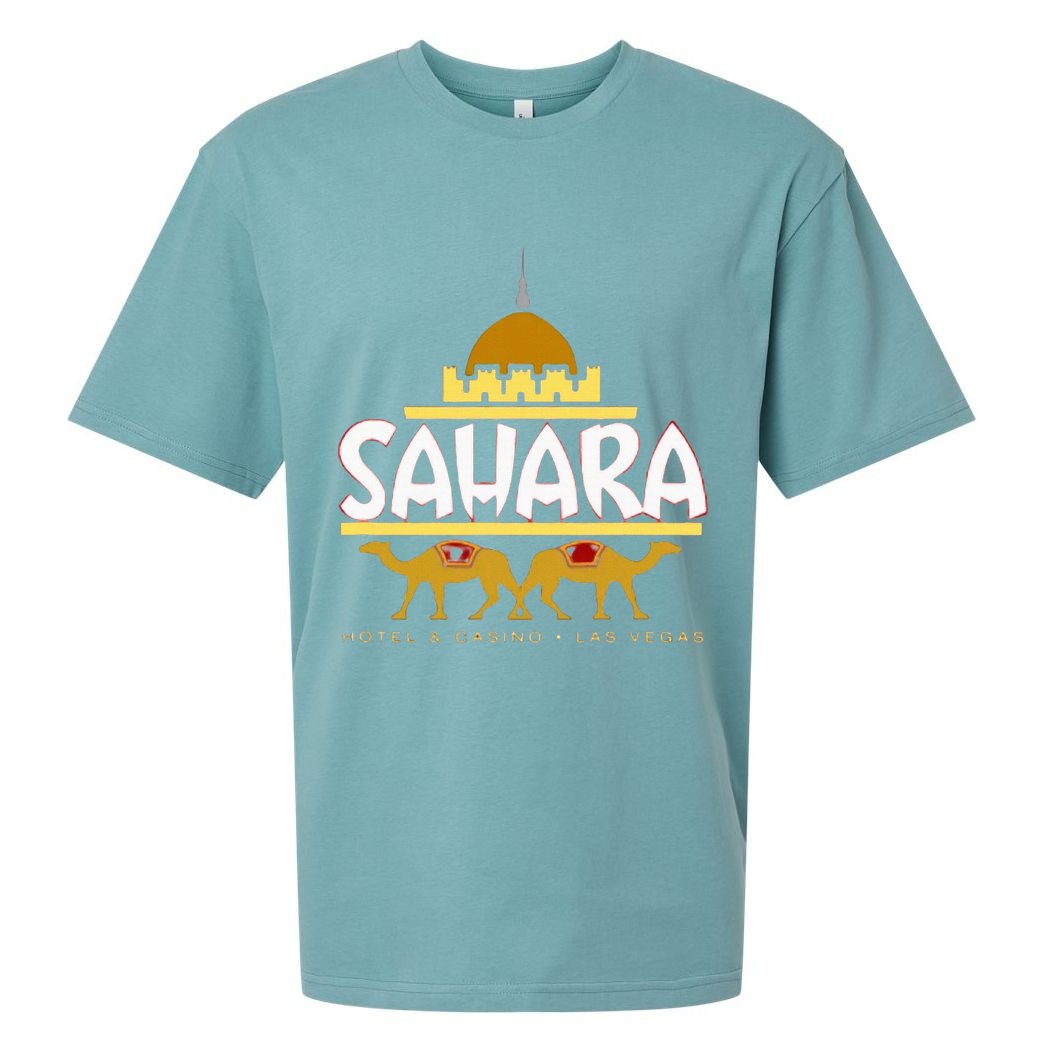 Sahara Casino Hotel Las Vegas Vintage Sueded Cloud Jersey T-Shirt