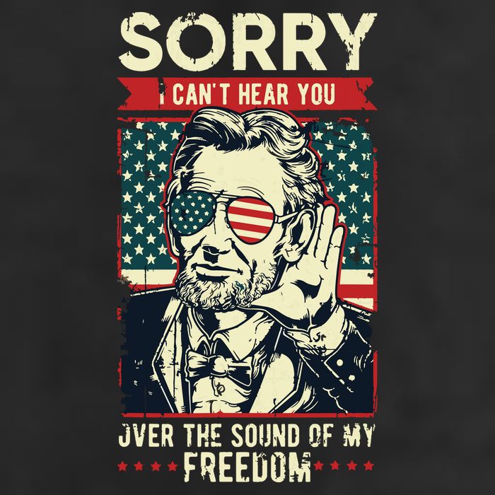Sorry Cant Hear You Sound Of My Freedom 4th Of July 15oz Campfire Ceramic Mug