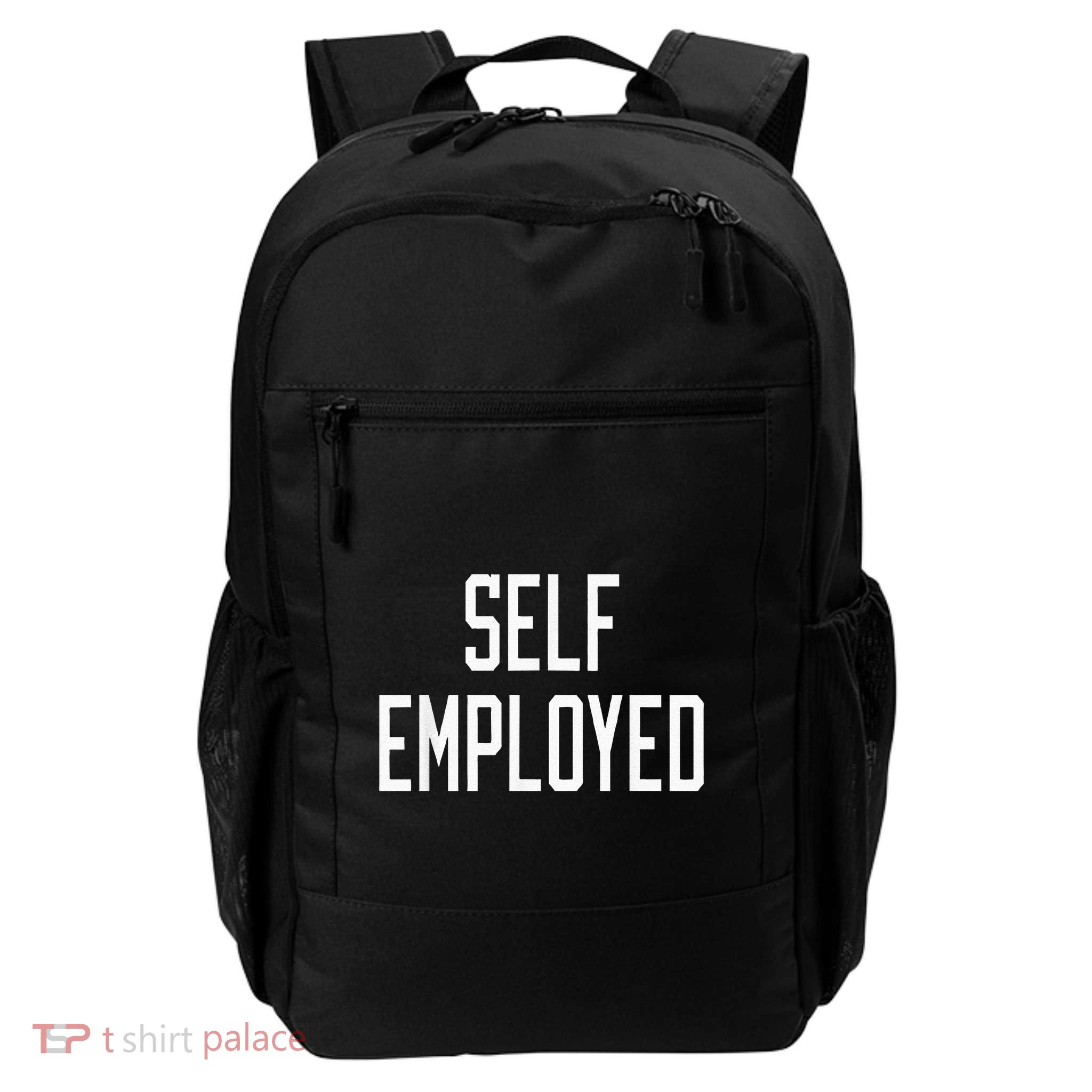 SelfEmployed CEO Hustler Boss Entrepreneur Business Owner Backpack