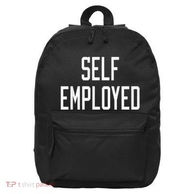 SelfEmployed CEO Hustler Boss Entrepreneur Business Owner 16 in Basic Backpack