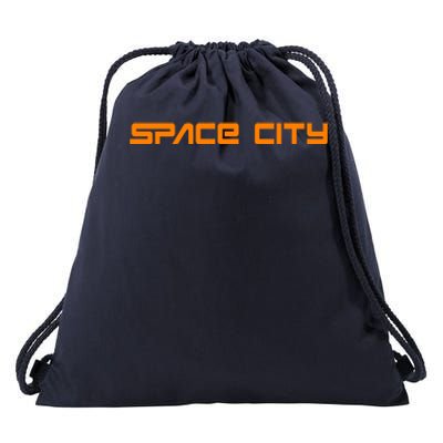 Space City Houston Drawstring Bag