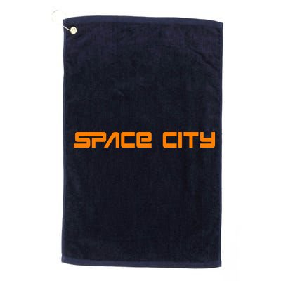 Space City Houston Golf Towel