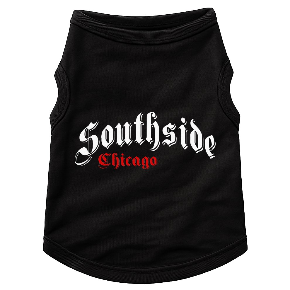 Southside Chicago Hometown Pride Classic Design Doggie Tank