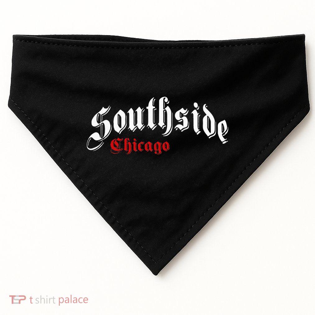 Southside Chicago Hometown Pride Classic Design USA-Made Doggie Bandana