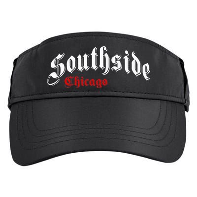 Southside Chicago Hometown Pride Classic Design Adult Drive Performance Visor