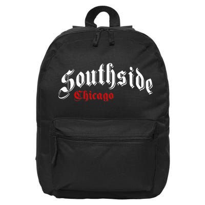 Southside Chicago Hometown Pride Classic Design 16 in Basic Backpack