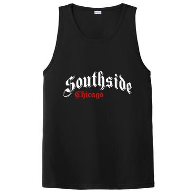 Southside Chicago Hometown Pride Classic Design PosiCharge Competitor Tank