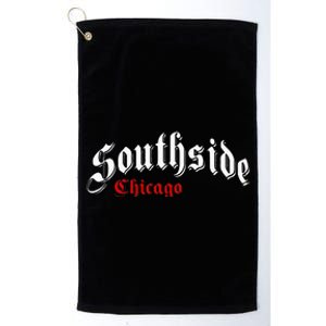 Southside Chicago Hometown Pride Classic Design Platinum Collection Golf Towel