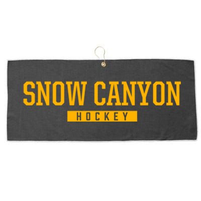 Snow Canyon High School Hockey Gift Large Microfiber Waffle Golf Towel