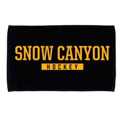 Snow Canyon High School Hockey Gift Microfiber Hand Towel