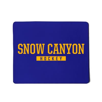 Snow Canyon High School Hockey Gift Mousepad