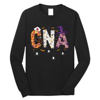 Spooky Cna Halloween Theme Long Sleeve Shirt