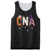 Spooky Cna Halloween Theme Mesh Reversible Basketball Jersey Tank