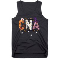 Spooky Cna Halloween Theme Tank Top