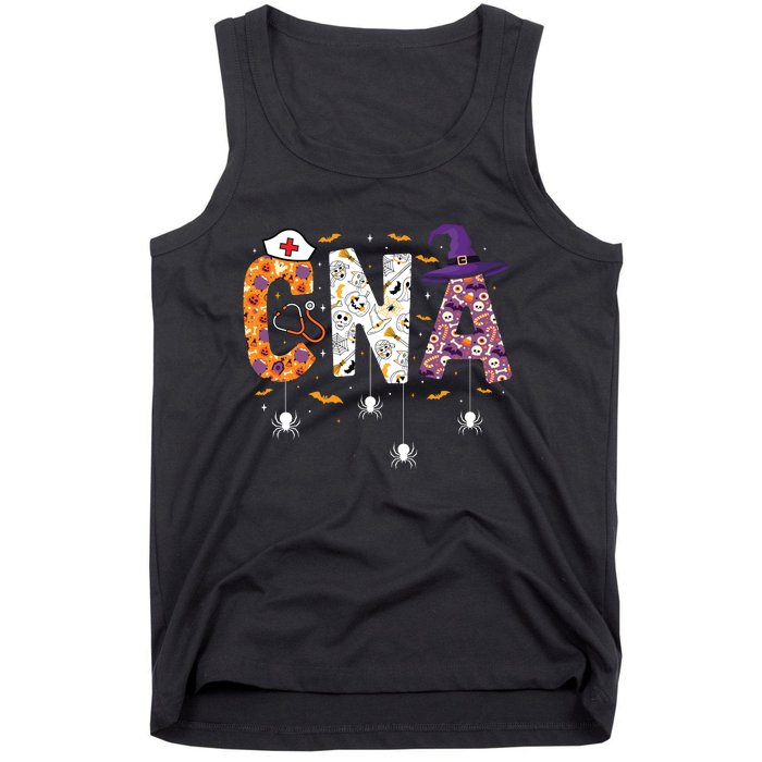 Spooky Cna Halloween Theme Tank Top