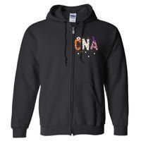 Spooky Cna Halloween Theme Full Zip Hoodie