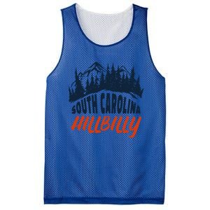 South Carolina Hillbilly Gift Mesh Reversible Basketball Jersey Tank