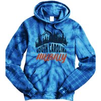 South Carolina Hillbilly Gift Tie Dye Hoodie