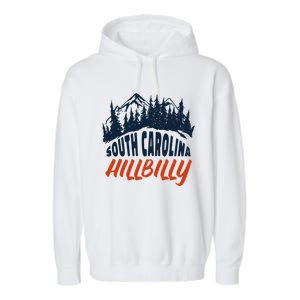 South Carolina Hillbilly Gift Garment-Dyed Fleece Hoodie