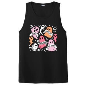 School Counselor Halloween Social Worker Ghost Psychologist PosiCharge Competitor Tank