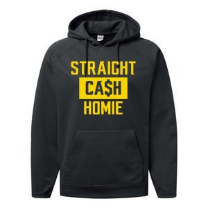 Straight Cash Homie Minnesota Football Fan Performance Fleece Hoodie