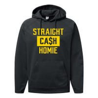 Straight Cash Homie Minnesota Football Fan Performance Fleece Hoodie