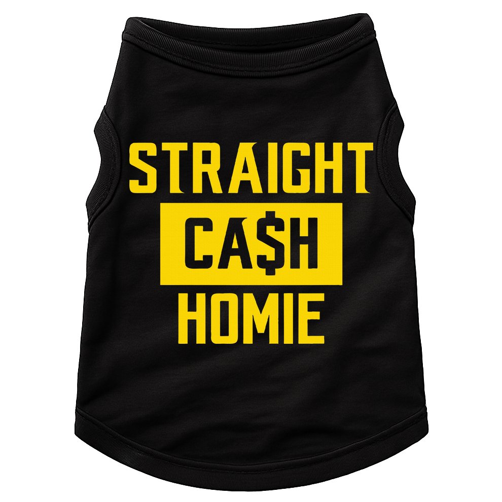 Straight Cash Homie Minnesota Football Fan Doggie Tank