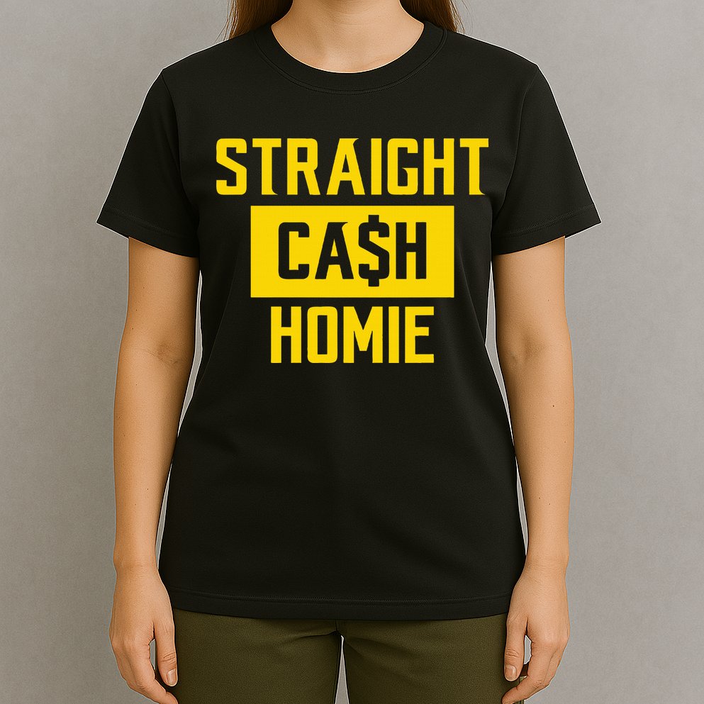 Straight Cash Homie Minnesota Football Fan T-Shirt