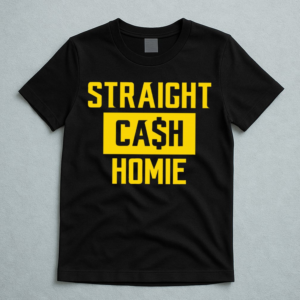 Straight Cash Homie Minnesota Football Fan T-Shirt