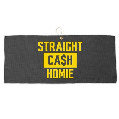 Straight Cash Homie Minnesota Football Fan Large Microfiber Waffle Golf Towel