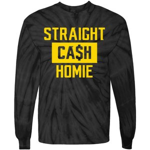 Straight Cash Homie Minnesota Football Fan Tie-Dye Long Sleeve Shirt