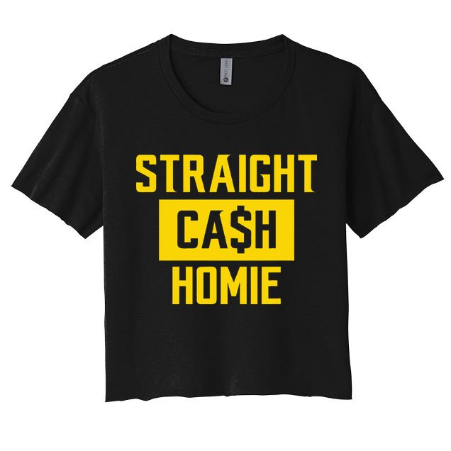 Straight Cash Homie Minnesota Football Fan Crop Top