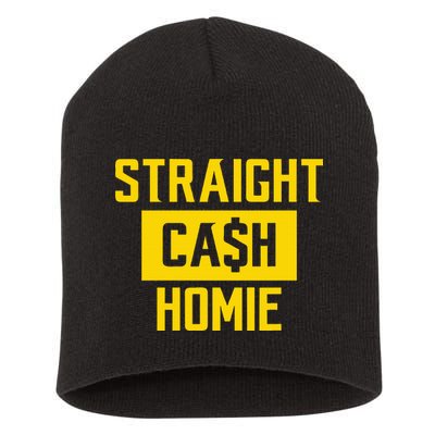 Straight Cash Homie Minnesota Football Fan Short Acrylic Beanie