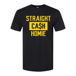 Straight Cash Homie Minnesota Football Fan Softstyle CVC T-Shirt