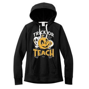 Spooky Classroom: Halloween-themed Teacher Supplies Women's Fleece Hoodie