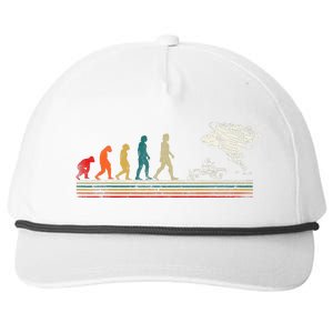 Storm Chaser Hurricane Meteorology Tornado Snapback Five-Panel Rope Hat