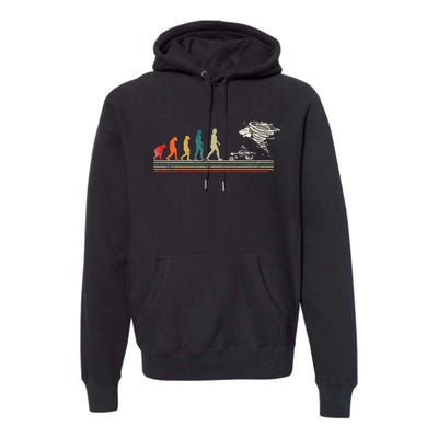 Storm Chaser Hurricane Meteorology Tornado Premium Hoodie