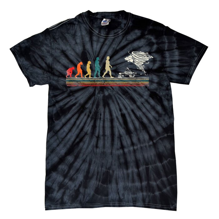 Storm Chaser Hurricane Meteorology Tornado Tie-Dye T-Shirt