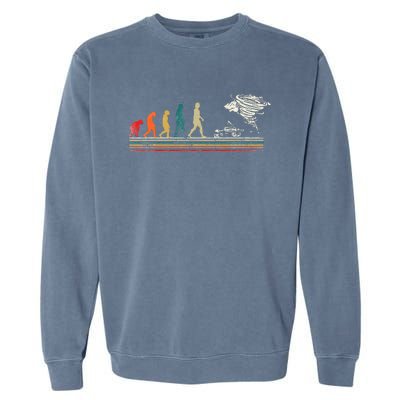 Storm Chaser Hurricane Meteorology Tornado Garment-Dyed Sweatshirt