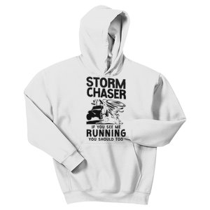 Storm Chaser Hurricane Meteorology Tornado Storm Chaser If Kids Hoodie