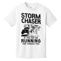 Storm Chaser Hurricane Meteorology Tornado Storm Chaser If Kids T-Shirt