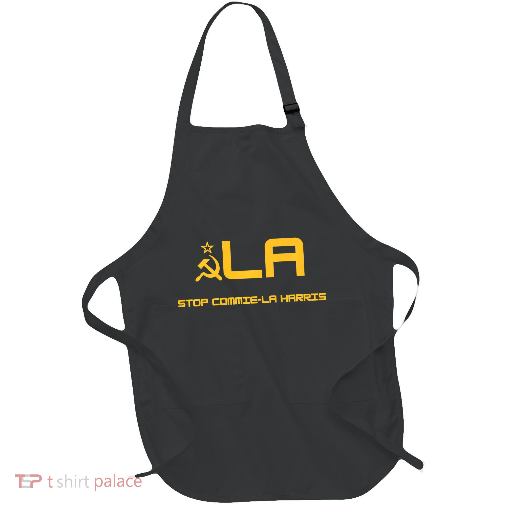 Stop Commiela Harris Stop Kamala Trump 2024 Apron