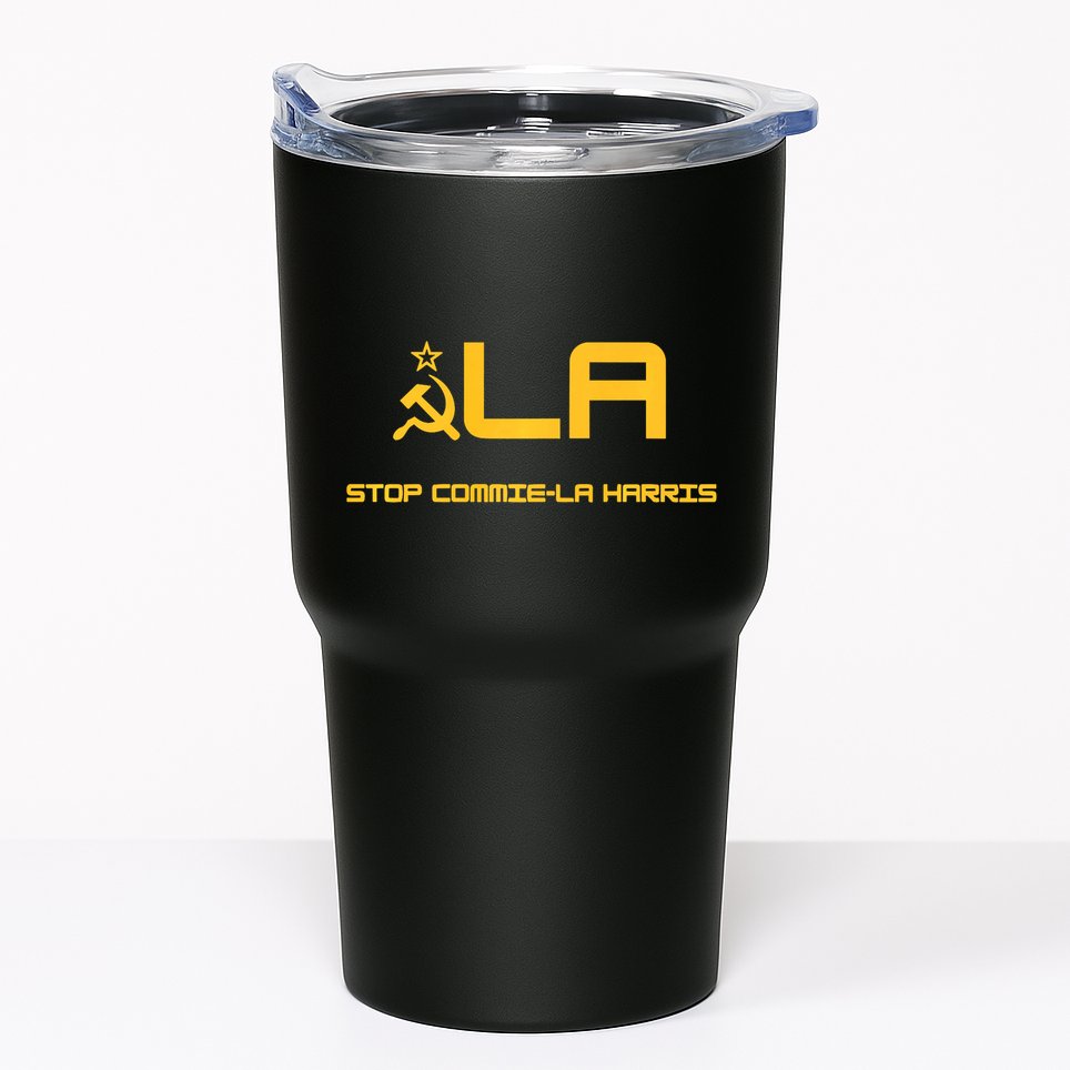 Stop Commiela Harris Stop Kamala Trump 2024 Tumbler