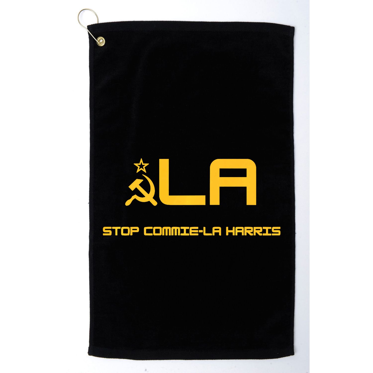 Stop Commiela Harris Stop Kamala Trump 2024 Golf Towel