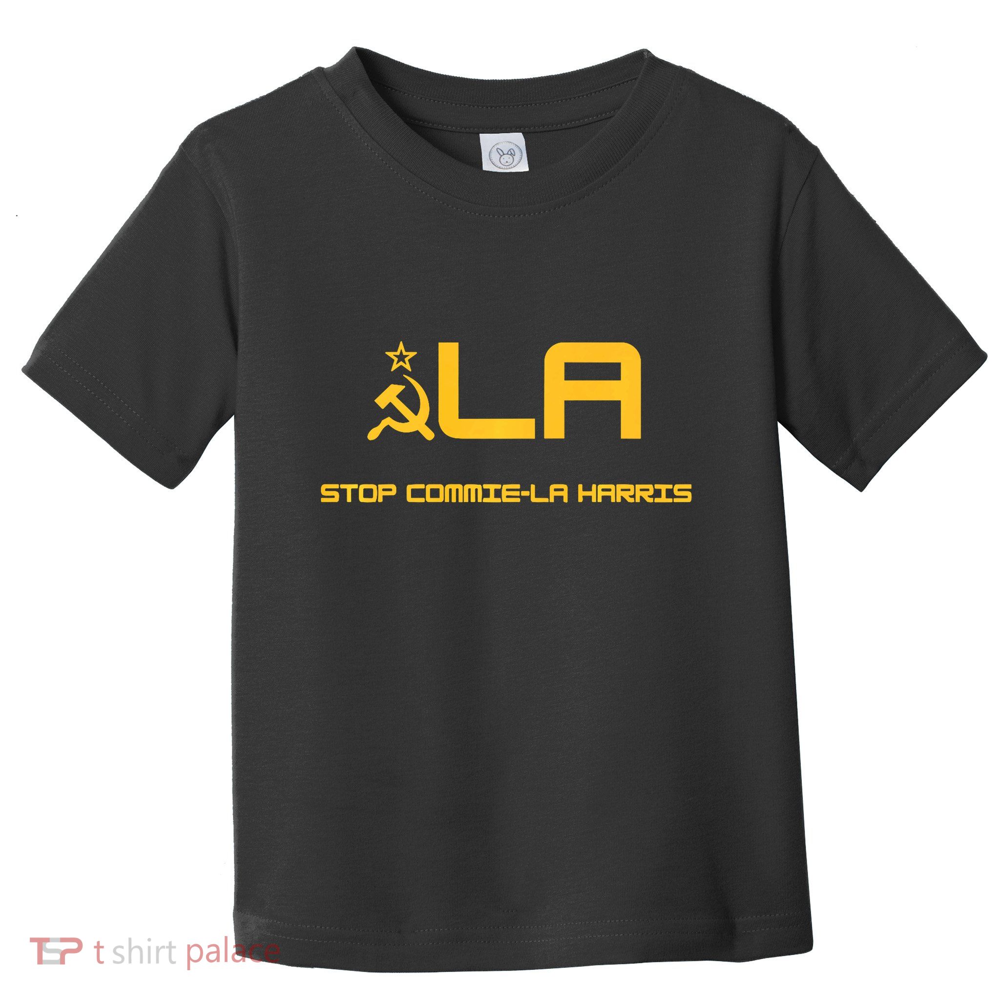 Stop Commiela Harris Stop Kamala Trump 2024 Toddler T-Shirt