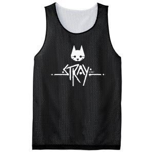 Stray Cat Head And Logo Mesh Reversible Basketball Jersey Tank