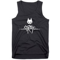 Stray Cat Head And Logo Tank Top