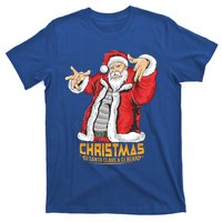 Santa Claus Hip Hop Dj Music Xmas Pajama Christmas Party Cute Gift T-Shirt